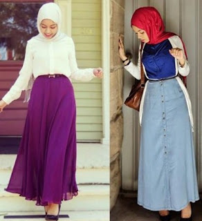 Contoh Model Baju Muslim Modis Dan Stylish Untuk Kuliah