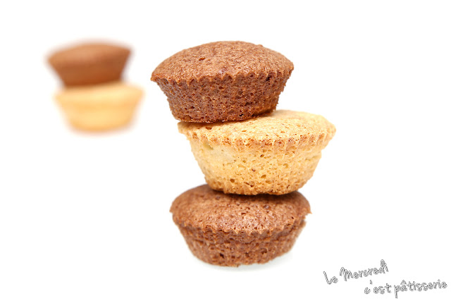 Mini cakes fondants au chocolat de Pierre Hermé