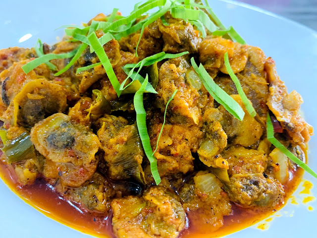 Gambar rendang kerang yang sedap dan cantik