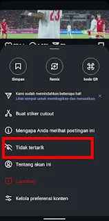 Tandai Konten Tidak Menarik di Explore Instagram