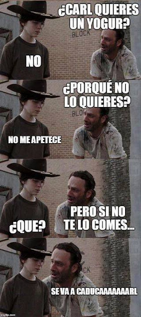 Meme Rick y Carl