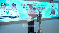Bupati Buka Forum Konsultasi Publik Rancangan Awal RPJMD Kabupaten Asahan Tahun 2025-2029