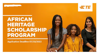 TE Connectivity African Heritage Scholarship 2023/2024 | up to $22,500