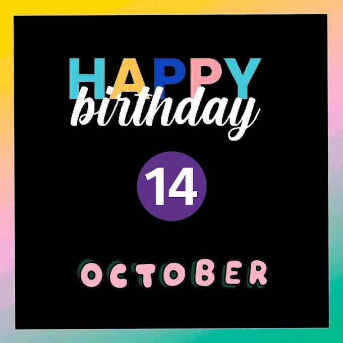 Happy Birthday 14th October video clip free download   