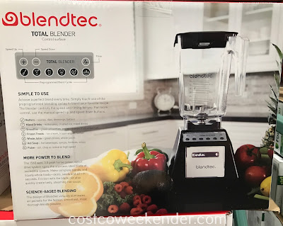 Costco 2930674 - Blendtec Total Blender with Wildside+ Jar (TB621USCOST): a necessary tool for any home cook