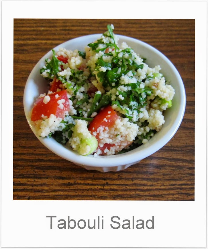 A delicious Greek inspired summer side dish- Tabouli salad