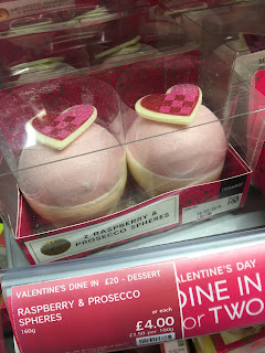 Marks & Spencer Raspberry & Prosecco Spheres