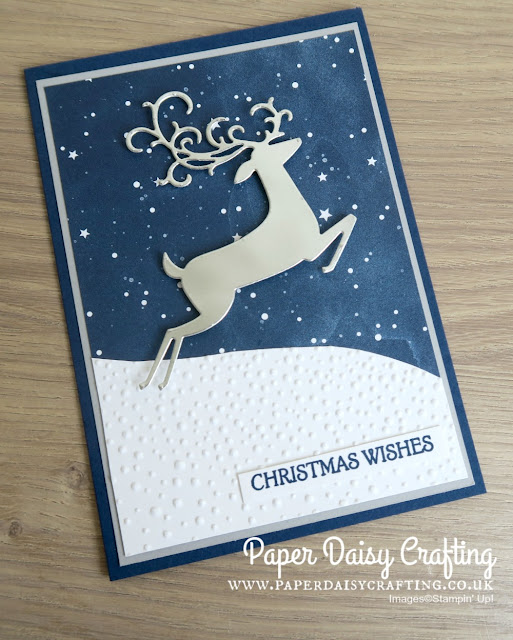 Detailed Deer thinlits dies by Stampin Up