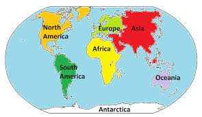 Global Language What Are The 7 Continents Of The World