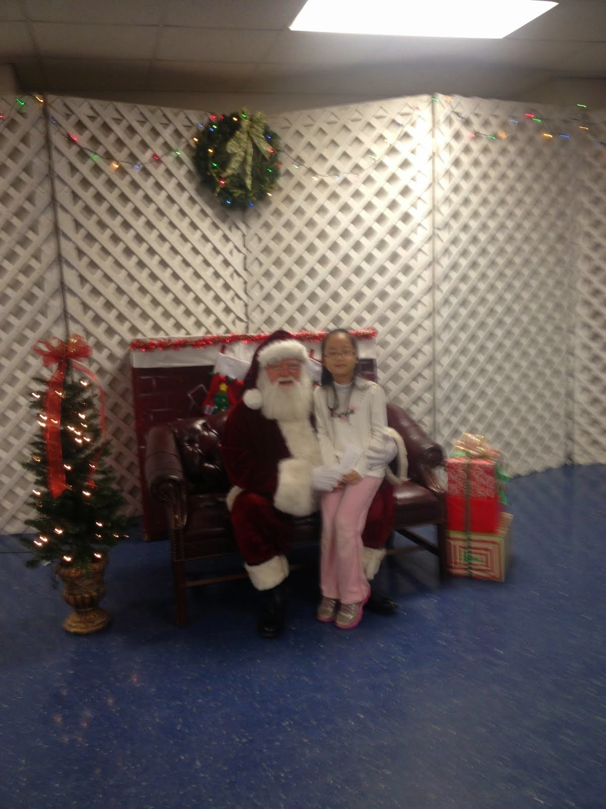 SANTA AND QUEENIE