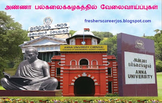 ANNA UNIVERSITY RECRUITMENT 2020