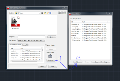 load lisp cad 1 lần dùng mãi mãi