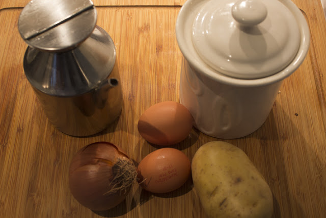 ingredientes tortilla de patata 