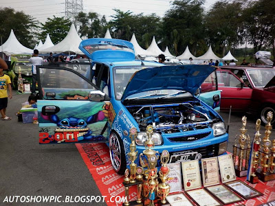 Perodua Kancil converted to Mira with scissor door kit Modified Kancil