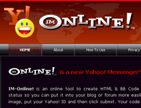 IM-Online! » Yahoo! Messenger's Status Generator