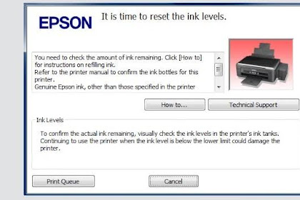 Cara Reset Epson L120 dengan Mudah dan Cepat