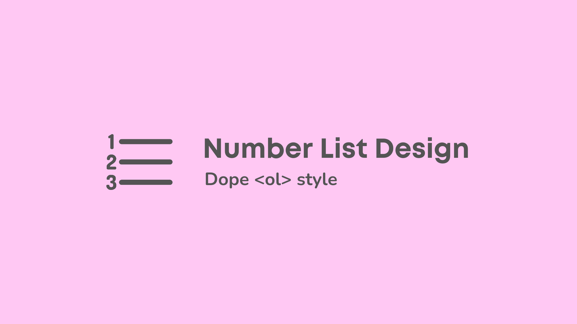 How to add Custom Numbering Design in Blogger?