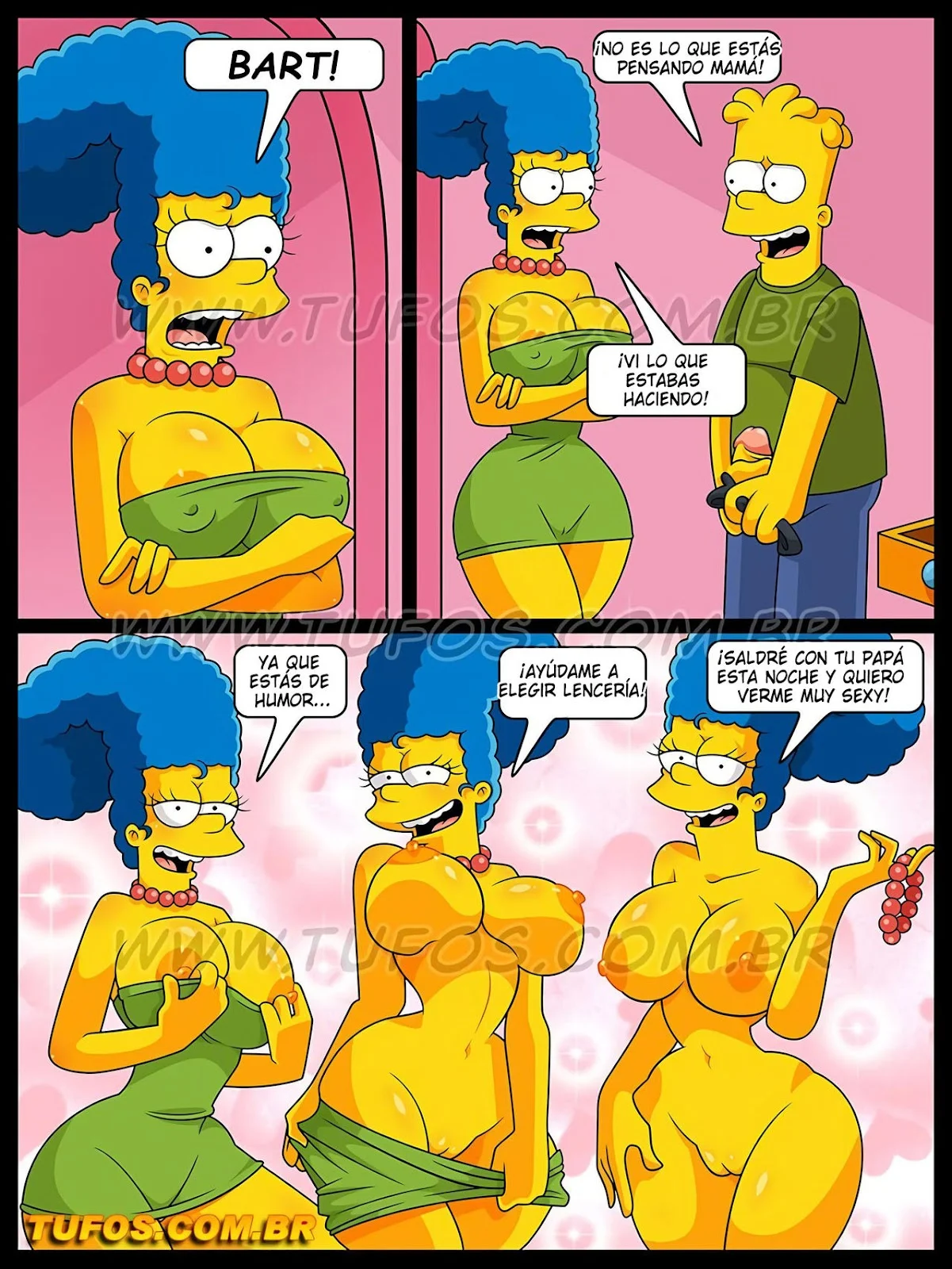 El Desfile de Bragas – Los Simpsons XXX