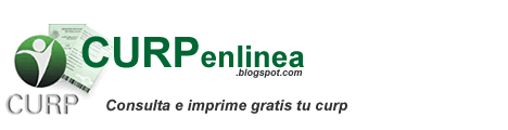 Curp en Linea Sacar y Consultar Gratis para Imprimir