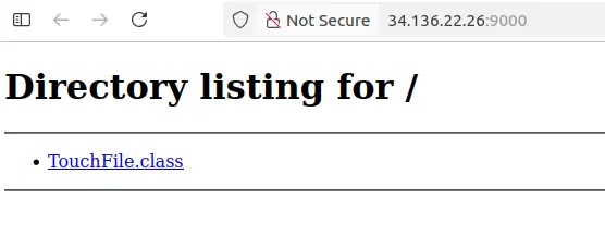 Mystery OAST With Exploit for 200 CVEs Leveraging Google Cloud to Launch Attacks 3 Open directory on port 9000 hosts a Java class file (Source - VulnCheck)