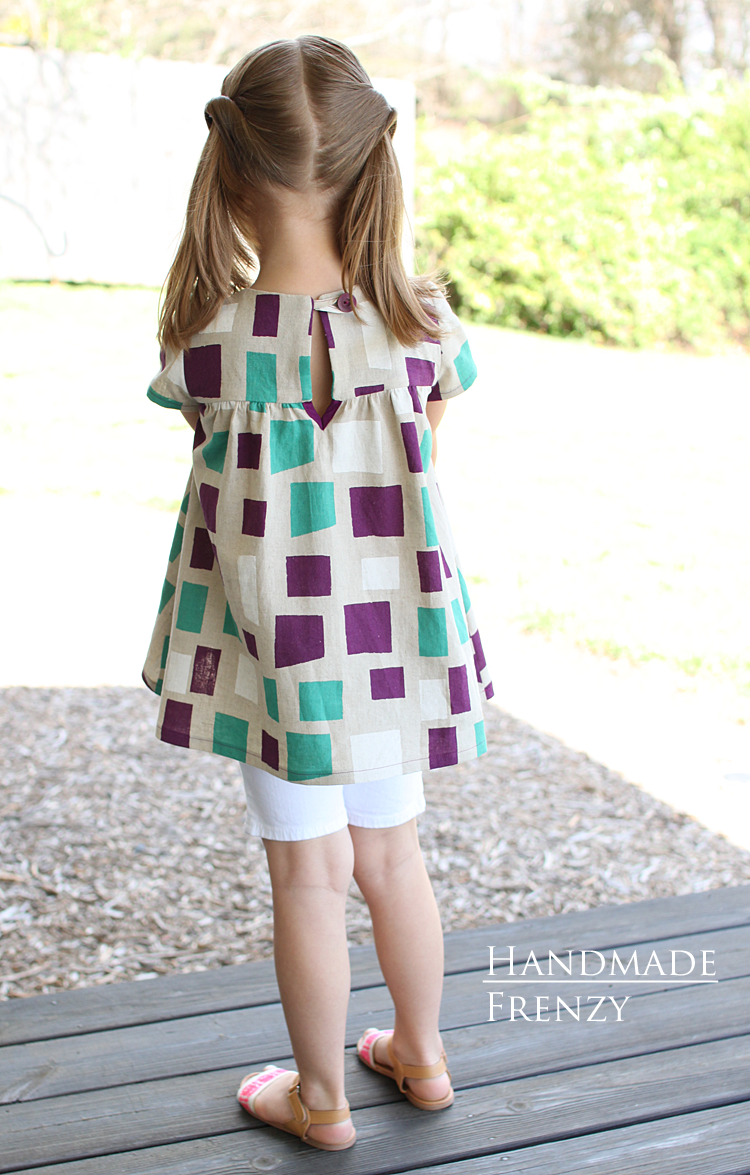 Ania Tunic // Sewing For Girls