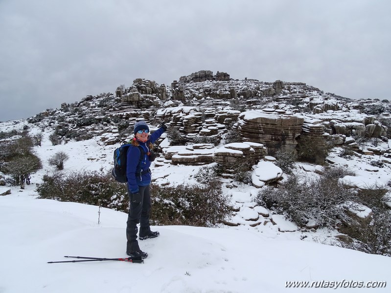 El Torcal nevado