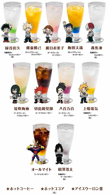 Cafe Terbaru My Hero Academia Memiliki Tema Festival Musim Gugur