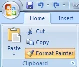 What is Format Painter in Ms Excel in Hindi