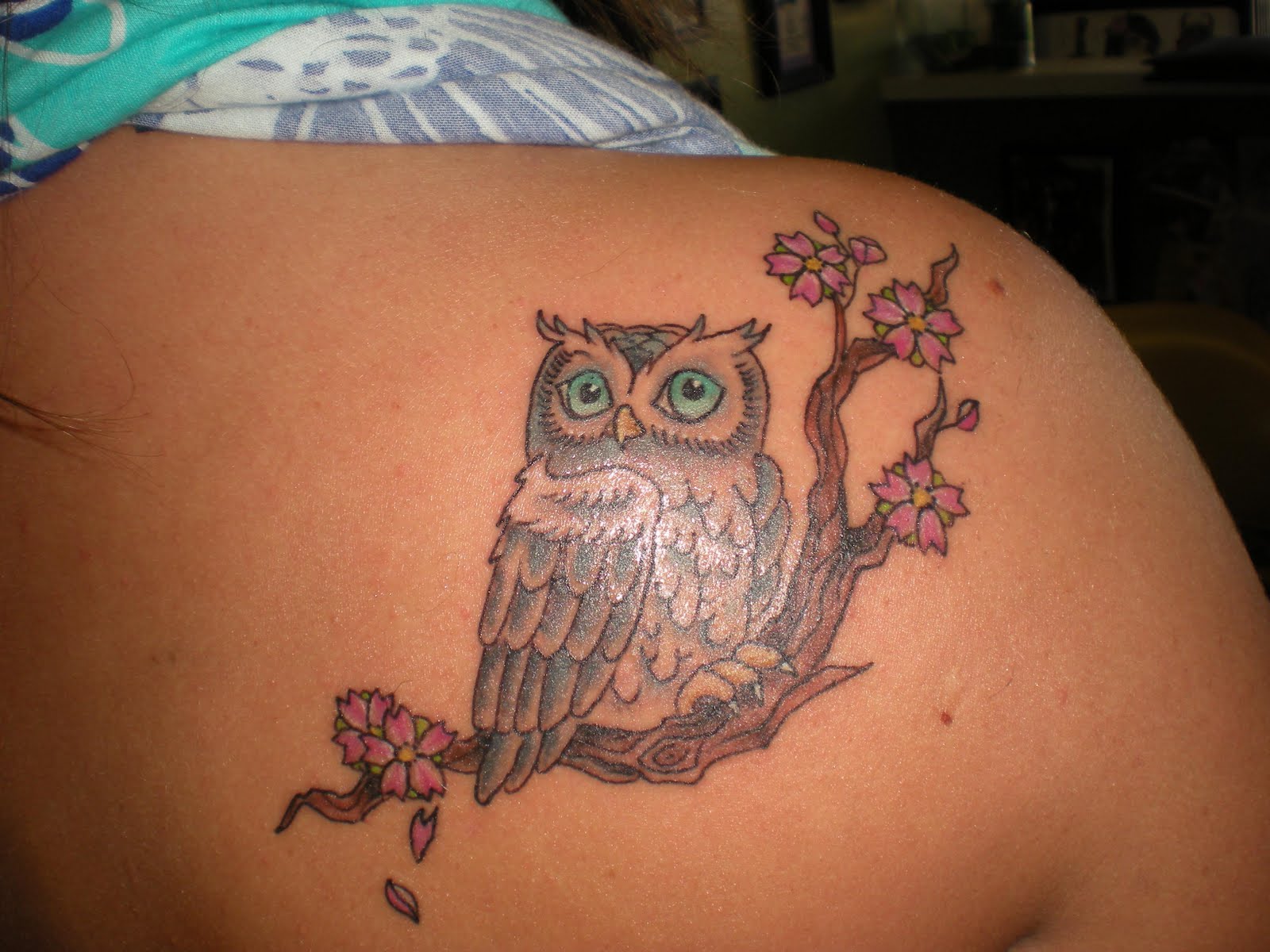 Pretty Owl Tattoos