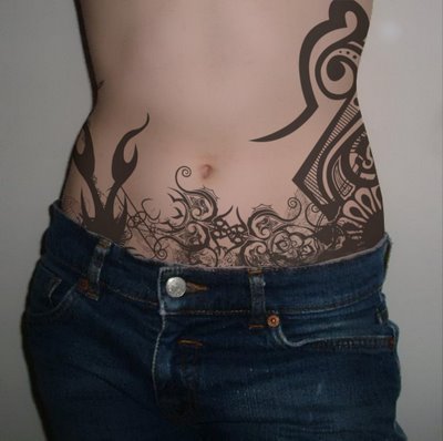 Tattoos on girls stomach ideas an you 