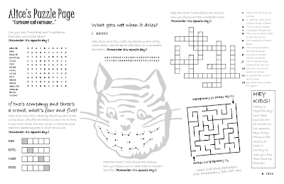 Alice's Puzzle Page