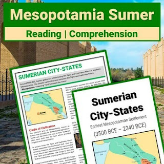 cover of a resource about the Sumer city-state ofMesopotamian