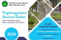 Pendaftaran KIP Kuliah UIN MALANG dan Beasiswa Teladan UIN Malang 2020