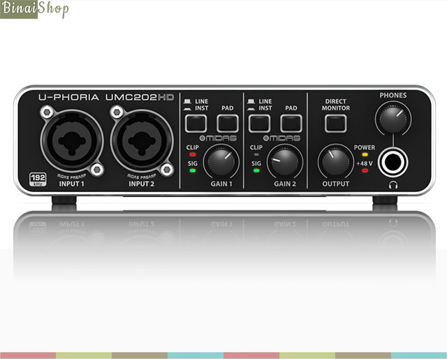 Behringer U-PHORIA UMC202HD