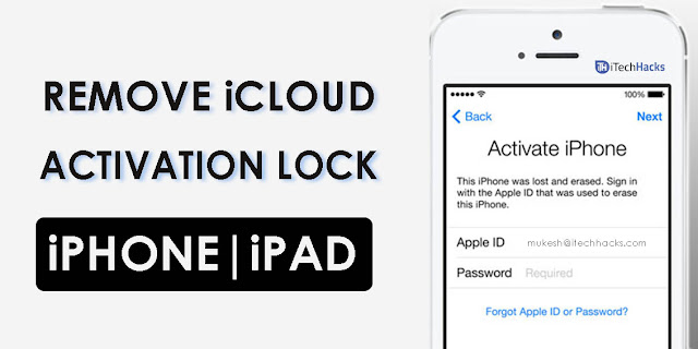 Remove iCloud Activation Lock For Activated iOS 11.4.1