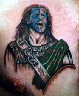 Warrior Scottish Tattoo Design