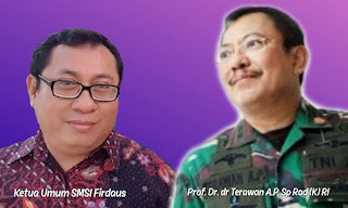 Ketua Umum Serikat Media Siber Indonesis (SMSI), Firdaus : Jika Dokter Terawan Dipecat Terkait DSA, Bagaimana Praktek DSA Dokter Lainnya ?
