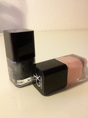 Calvin Klein in Black Shimmer and Pearl Pink 