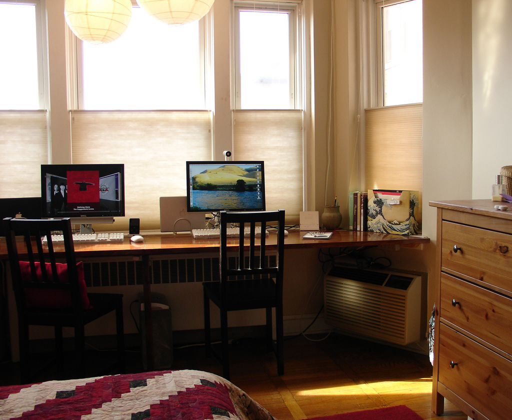 2 person office furniture