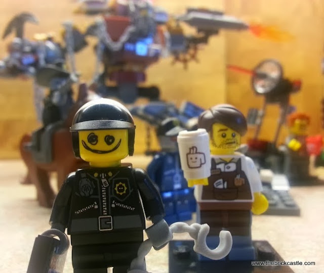 LEGO Movie characters Good Cop Bad Cop