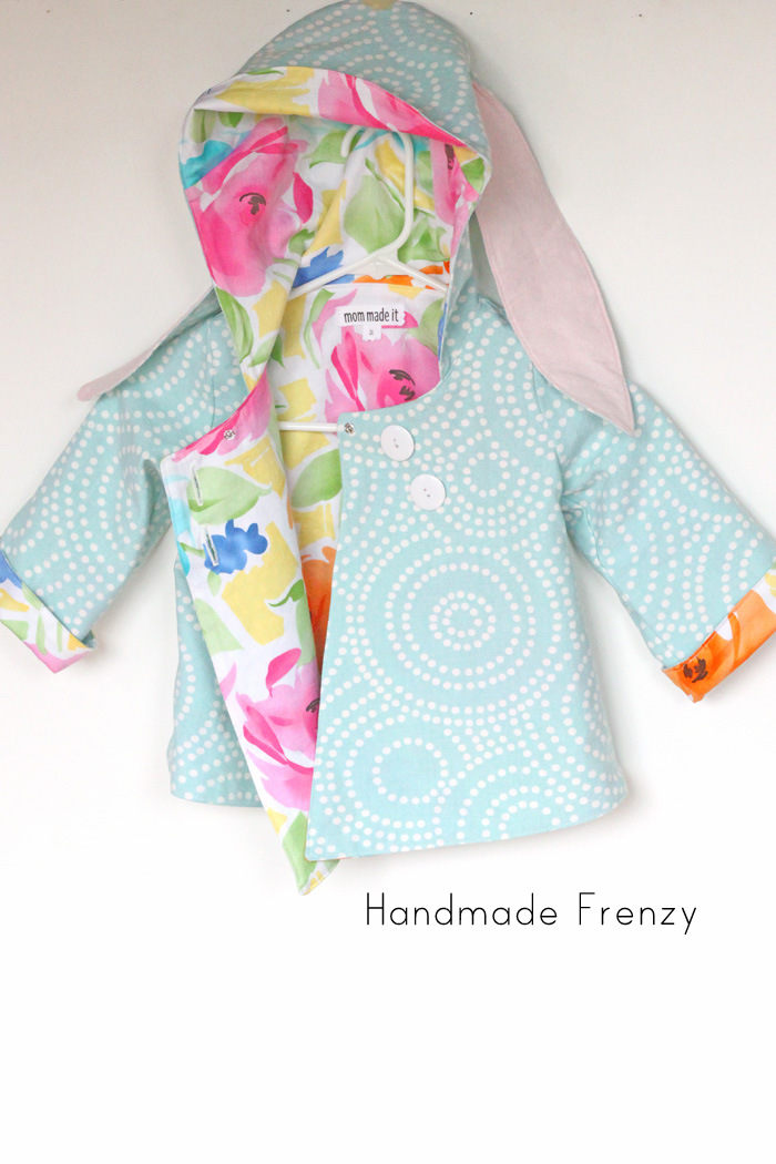 Bunny Swing Coat for Easter!