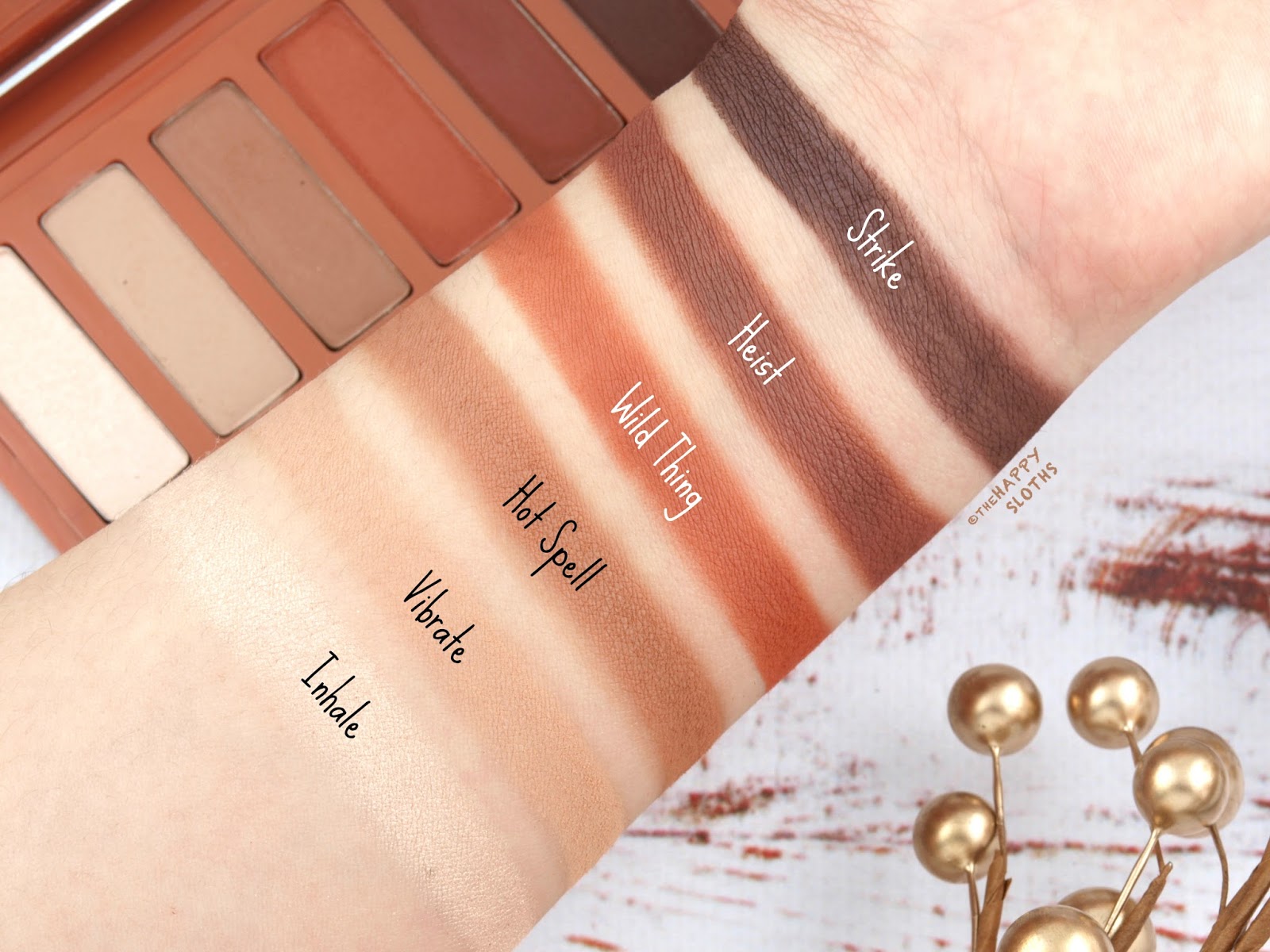 Urban Decay | Naked Petite Heat Eyeshadow Palette: Review and Swatches