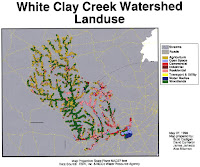 White Clay Creek Watershed Map