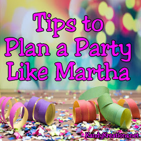 Use these tips, tricks, and resources to plan a party that would make Martha Stewart proud.  It's not as hard as you think when you rely on the expertise of those around you.  Check out these ideas to take your party from "fun" to "spectacular."