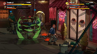 Mayhem Brawler Game Screenshot 2