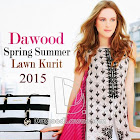 Dawood Spring Summer Embroidered Lawn Kurti Catalog 2015 