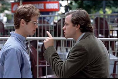 Shattered Glass 2003: Lane and Glass get into an intense argument