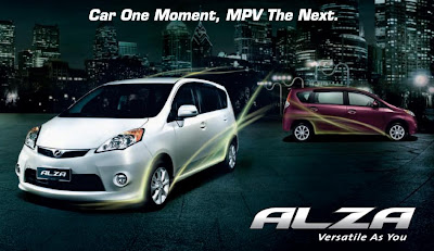 Kereta di Malaysia: Perodua Alza: Car one moment, MPV the 