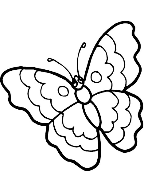 Free Printable Butterfly Coloring Pages For Kids In Coloring Pages For Kids