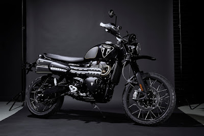 Triumph Scrambler 1200 Bond Edition (2020) Front Side